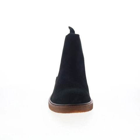 Greats Emmet Chelsea GEMMET0-CUQ Mens Black Suede Slip On Chelsea Boots