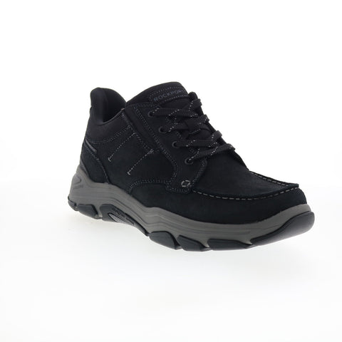 Rockport Ronan RMRONAN Mens Black Extra Wide Suede Lifestyle Sneakers Shoes