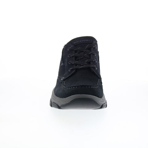 Rockport Ronan RMRONAN Mens Black Extra Wide Suede Lifestyle Sneakers Shoes