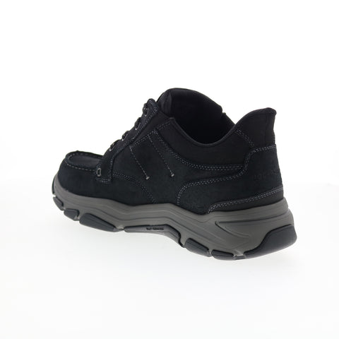 Rockport Ronan RMRONAN Mens Black Wide Suede Lifestyle Sneakers Shoes