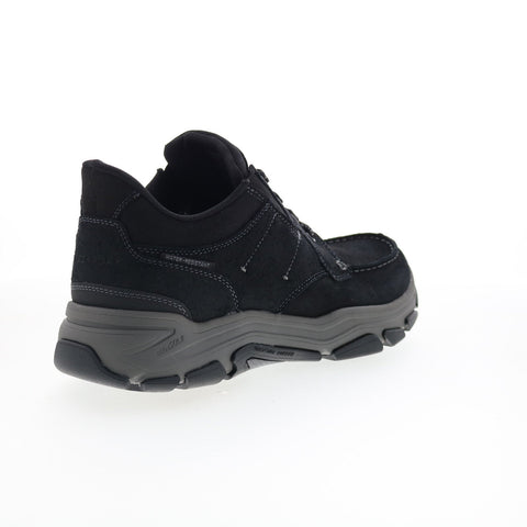 Rockport Ronan RMRONAN Mens Black Extra Wide Suede Lifestyle Sneakers Shoes