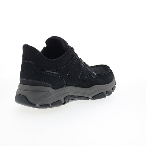 Rockport Ronan RMRONAN Mens Black Wide Suede Lifestyle Sneakers Shoes