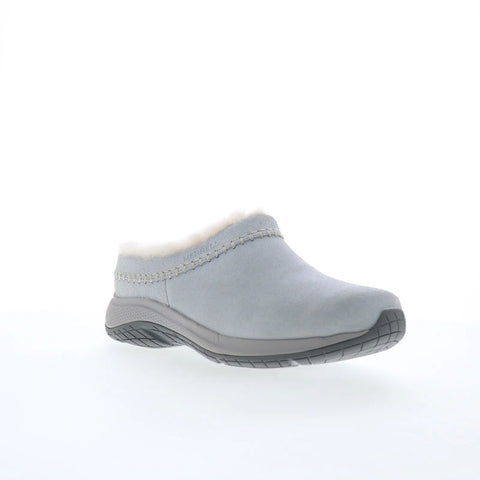 Merrell Encore Ice 5 Shine J006350 Womens Silver Leather Clog Flats Shoes