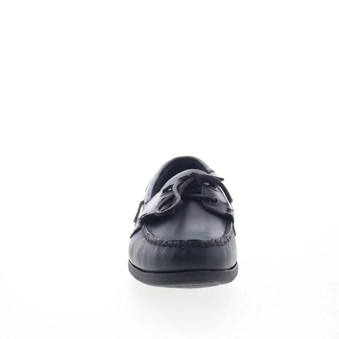 Sebago Endeavor 7000GC0-924 Mens Black Wide Loafers & Slip Ons Boat Shoes