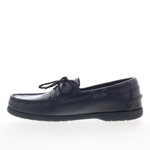 Sebago Endeavor 7000GC0-924 Mens Black Wide Loafers & Slip Ons Boat Shoes