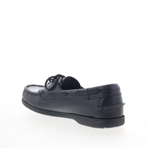 Sebago Endeavor 7000GC0-924 Mens Black Wide Loafers & Slip Ons Boat Shoes