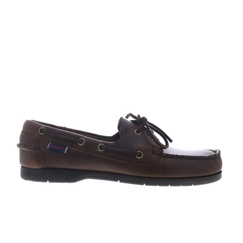 Sebago Endeavor 7000GC0-930 Mens Brown Narrow Loafers & Slip Ons Boat Shoes