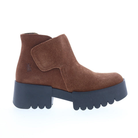 Fly London Endo ENDO006FLY-003 Womens Brown Suede Ankle & Booties Boots