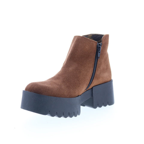 Fly London Endo ENDO006FLY-003 Womens Brown Suede Ankle & Booties Boots