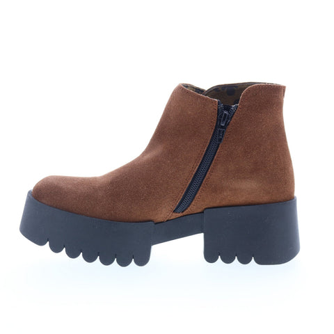 Fly London Endo ENDO006FLY-003 Womens Brown Suede Ankle & Booties Boots