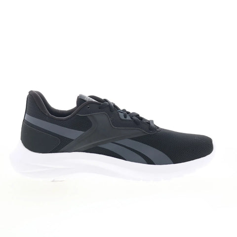 Reebok Energen LUX Mens Black Canvas Lace Up Athletic Running Shoes