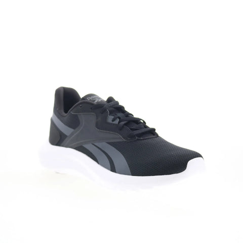 Reebok Energen LUX Mens Black Canvas Lace Up Athletic Running Shoes