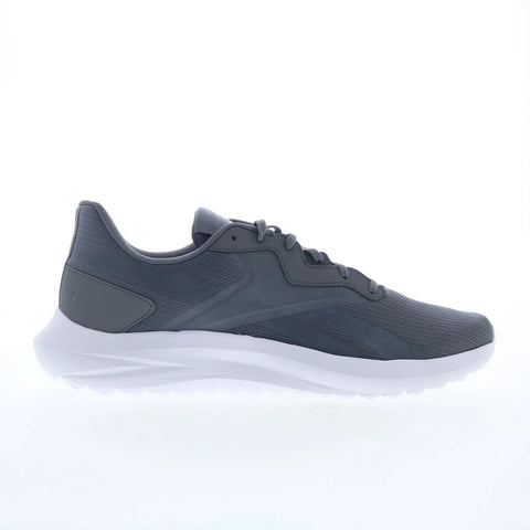 Reebok Energen Lux Mens Gray Mesh Lace Up Athletic Running Shoes