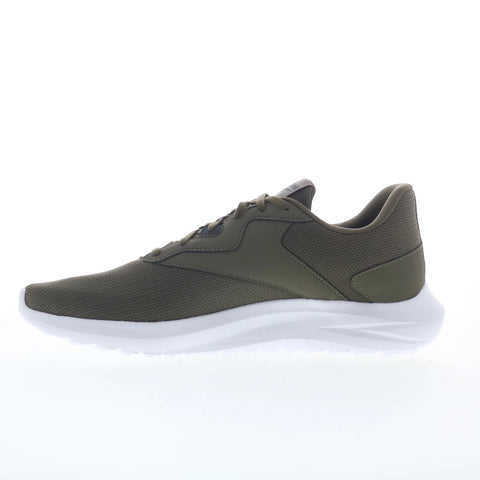 Reebok Energen LUX Mens Green Mesh Lace Up Athletic Running Shoes
