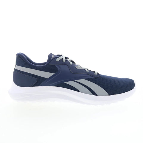 Reebok Energen LUX Mens Blue Canvas Lace Up Athletic Running Shoes