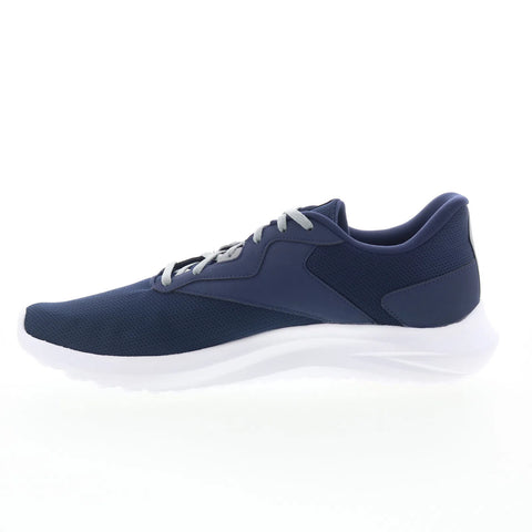 Reebok Energen LUX Mens Blue Canvas Lace Up Athletic Running Shoes