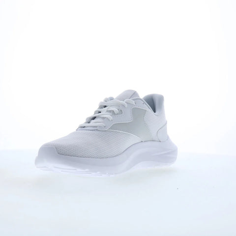 Reebok Energen Lux Womens White Mesh Lace Up Athletic Running Shoes