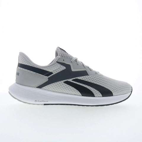 Reebok Energen Plus 2 Mens Gray Synthetic Lace Up Athletic Running Shoes
