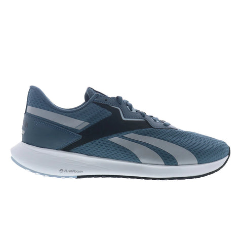 Reebok Energen Plus 2 Mens Blue Mesh Lace Up Athletic Running Shoes