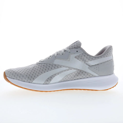 Reebok Energen Plus 2 Mens Gray Mesh Lace Up Athletic Running Shoes