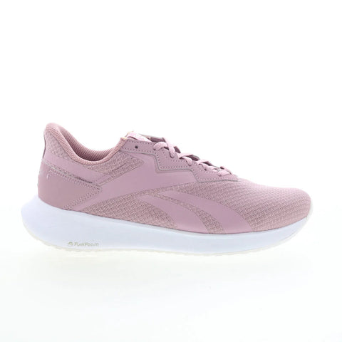Reebok Energen Plus 2 Womens Pink Mesh Lace Up Athletic Running Shoes
