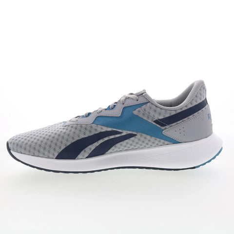Reebok Energen Plus 2 Mens Gray Mesh Lace Up Athletic Running Shoes