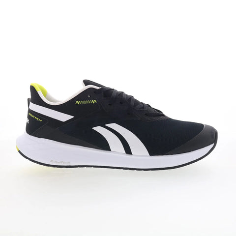 Reebok Energen Run 2 Mens Black Mesh Lace Up Athletic Running Shoes