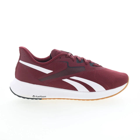 Reebok Energen Run 3 Mens Red Synthetic Lace Up Athletic Running Shoes