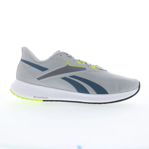 Reebok Energen Run 3 Mens Gray Canvas Lace Up Athletic Running Shoes