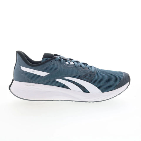 Reebok Energen Tech Plus Mens Blue Canvas Lace Up Athletic Running Shoes