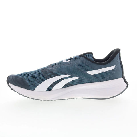 Reebok Energen Tech Plus Mens Blue Canvas Lace Up Athletic Running Shoes