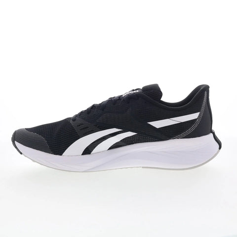 Reebok Energen Tech Plus Mens Black Canvas Lace Up Athletic Running Shoes