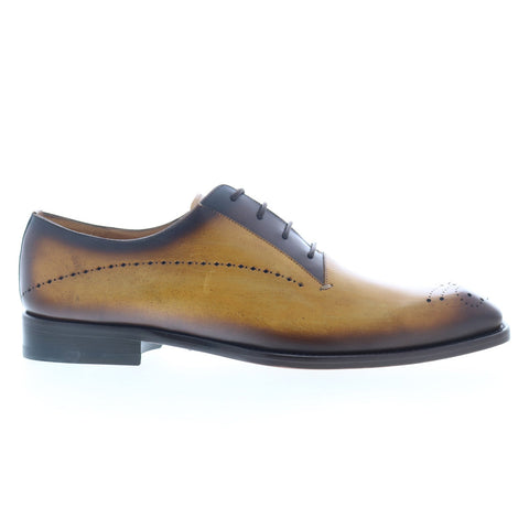Mezlan Entourage Medallion Toe Mens Brown Oxfords & Lace Ups Casual Shoes