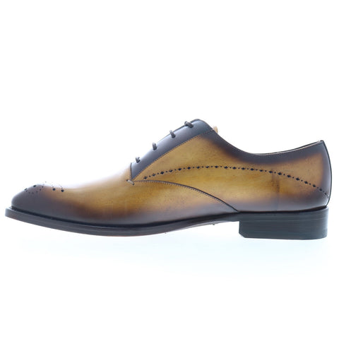 Mezlan Entourage Medallion Toe Mens Brown Oxfords & Lace Ups Casual Shoes
