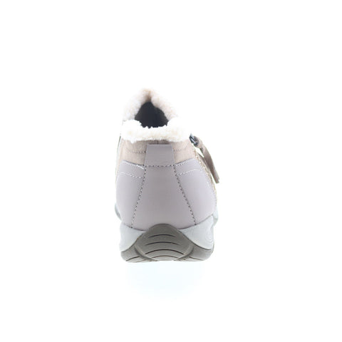 Easy Spirit Epic SEEPIC Womens Gray Suede Zipper Casual Dress Boots