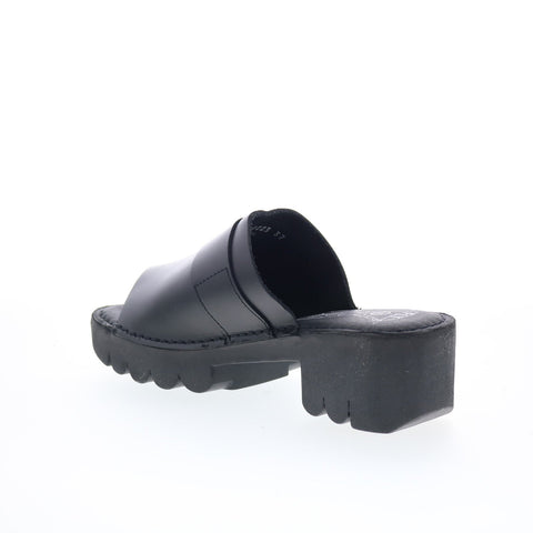 Fly London Eple EPLE519FLY-000 Womens Black Heeled Sandals Shoes