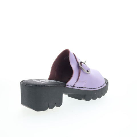 Fly London Eple EPLE519FLY-003 Womens Purple Heeled Sandals Shoes