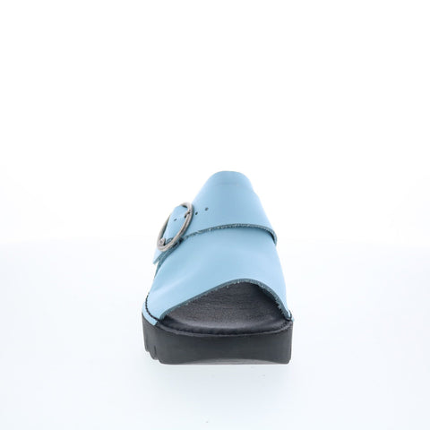 Fly London Eple EPLE519FLY-004 Womens Blue Heeled Sandals Shoes