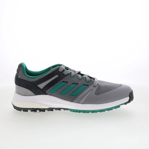 Adidas EQT Spikeless FW6303 Mens Gray Wide Synthetic Athletic Golf Shoes