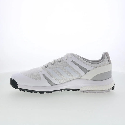 Adidas EQT Spikeless FX6631 Mens White Wide Synthetic Athletic Golf Shoes