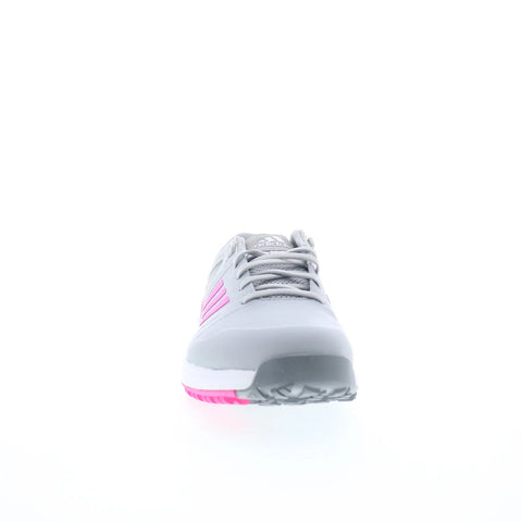 Adidas EQT Spikeless FX7449 Womens Gray Canvas Lace Up Athletic Golf Shoes