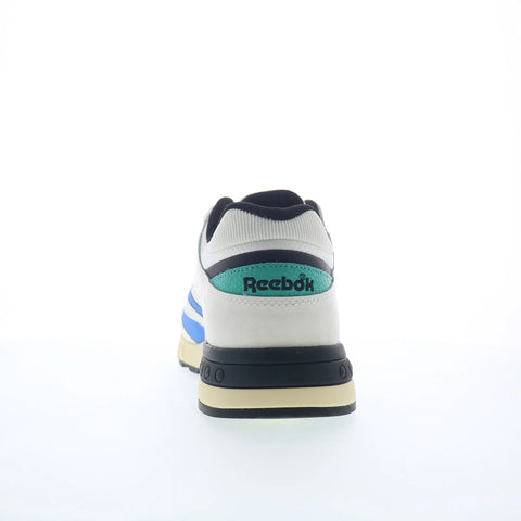 Reebok ERS 4000 Mens White Leather Lace Up Athletic Running Shoes
