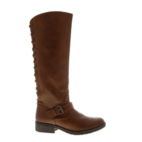 Eurosoft Selden ES0007305 Womens Brown Suede Zipper Knee High Boots