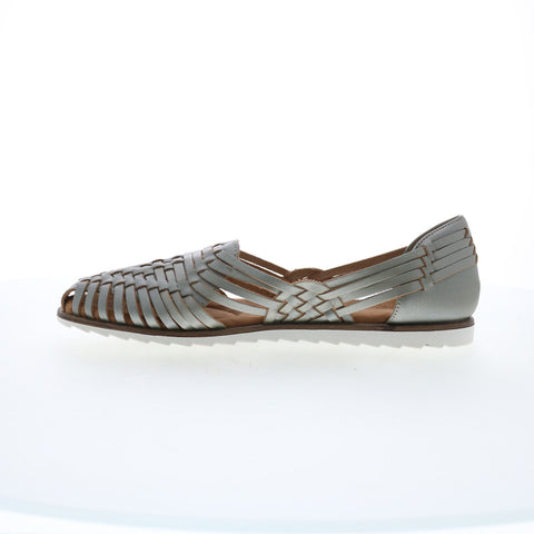 Eurosoft by Sofft Ranie ES0028008 Womens Gray Leather Loafer Flats Shoes