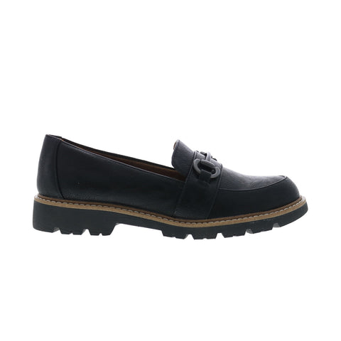 Eurosoft by Sofft Larue Womens Black Loafers & Slip Ons Casual Shoes