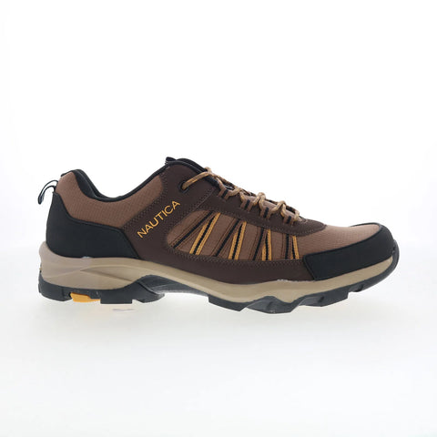 Nautica Essex CM0233 Mens Brown Synthetic Lace Up Lifestyle Sneakers Shoes