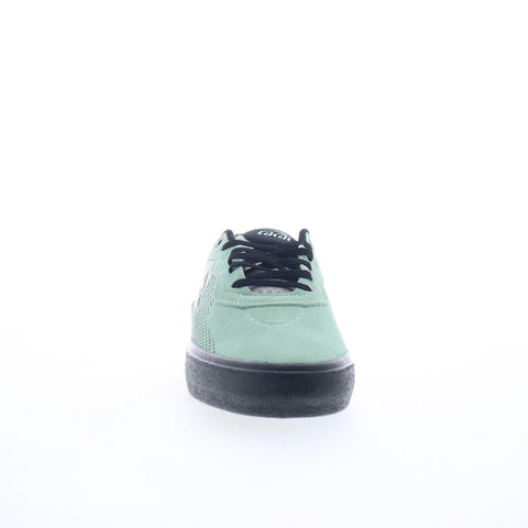 Lakai Essex Elite Mens Green Suede Lace Up Skate Inspired Sneakers Shoes