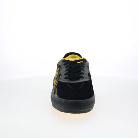 Lakai Essex Mens Black Suede Lace Up Skate Inspired Sneakers Shoes