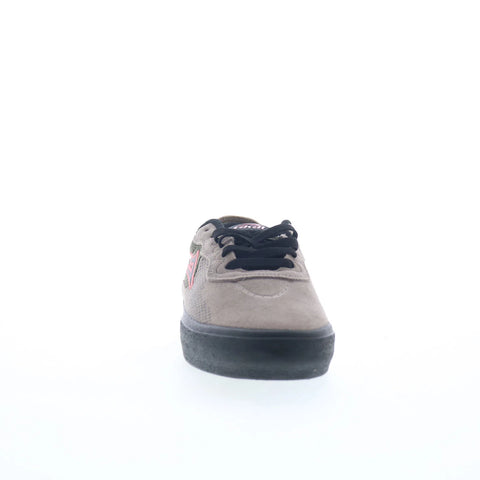 Lakai Essex Mens Gray Suede Lace Up Skate Inspired Sneakers Shoes