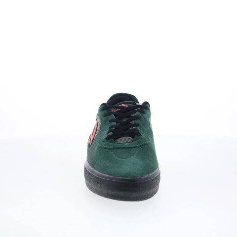 Lakai Essex Mens Green Suede Lace Up Skate Inspired Sneakers Shoes